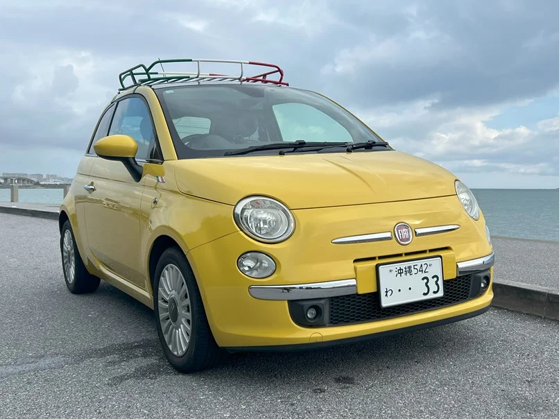 FIAT500 Yellow