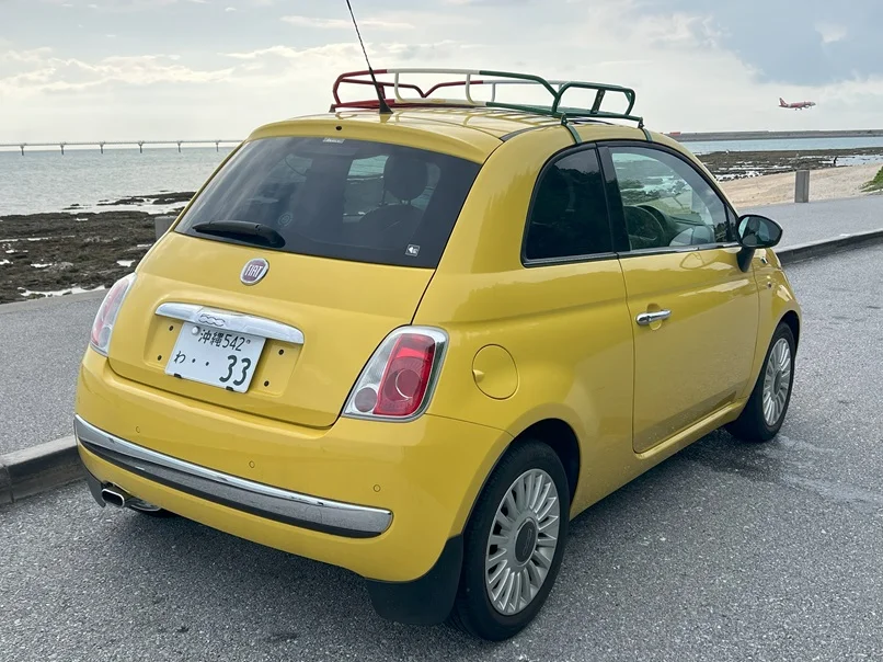FIAT500 Yellow