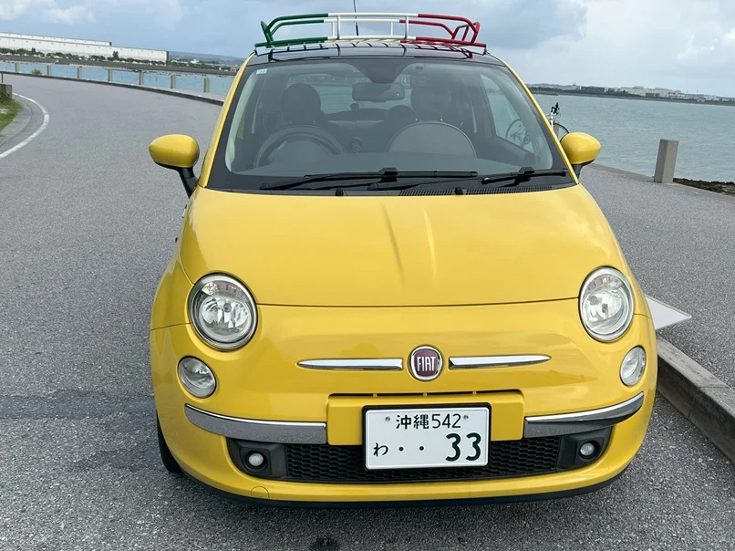 FIAT500 Yellow