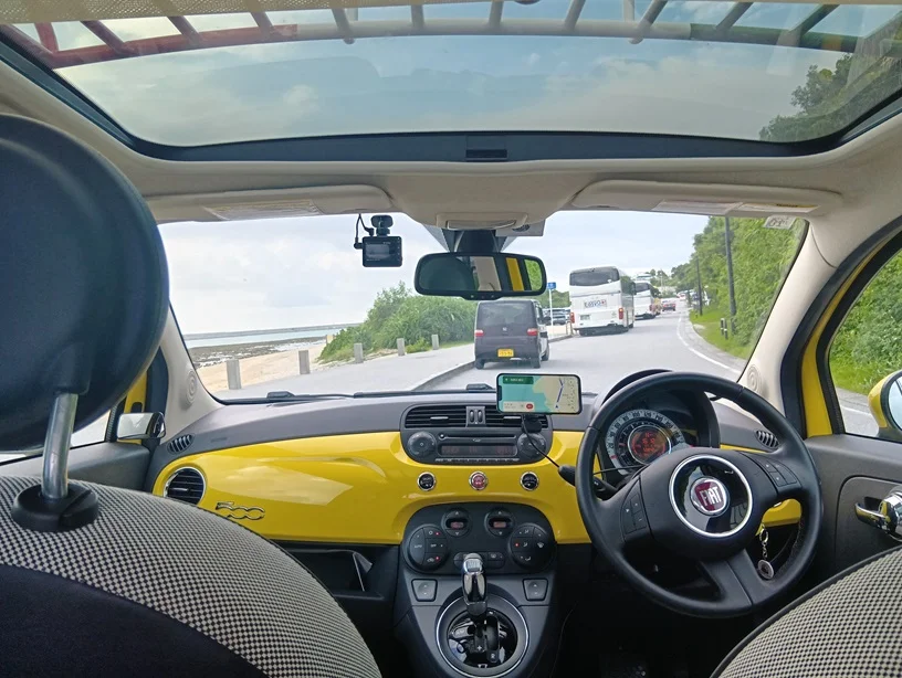 FIAT500 Yellow