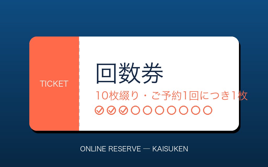 回数券（10枚綴り）